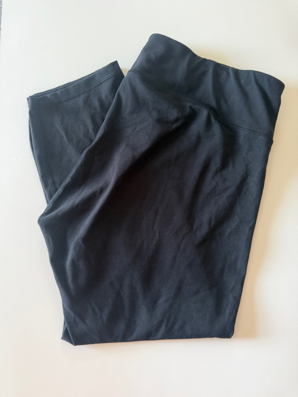 High-Waist Black Leggings